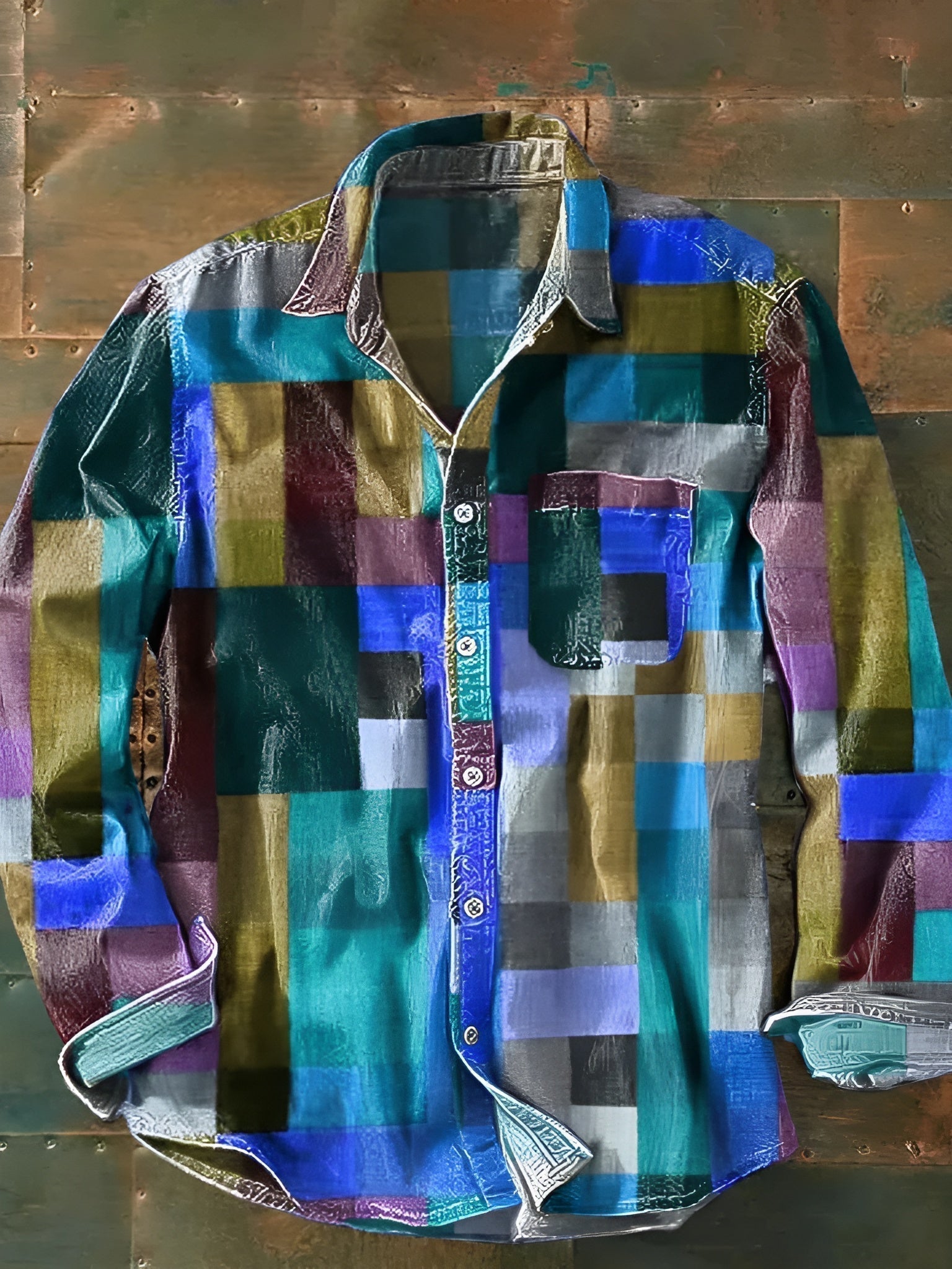 Paul | Patchwork Casual Shirt