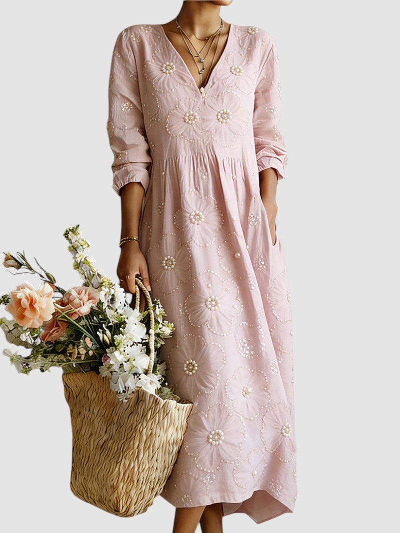 LYNA | FLORAL MIDI DRESS