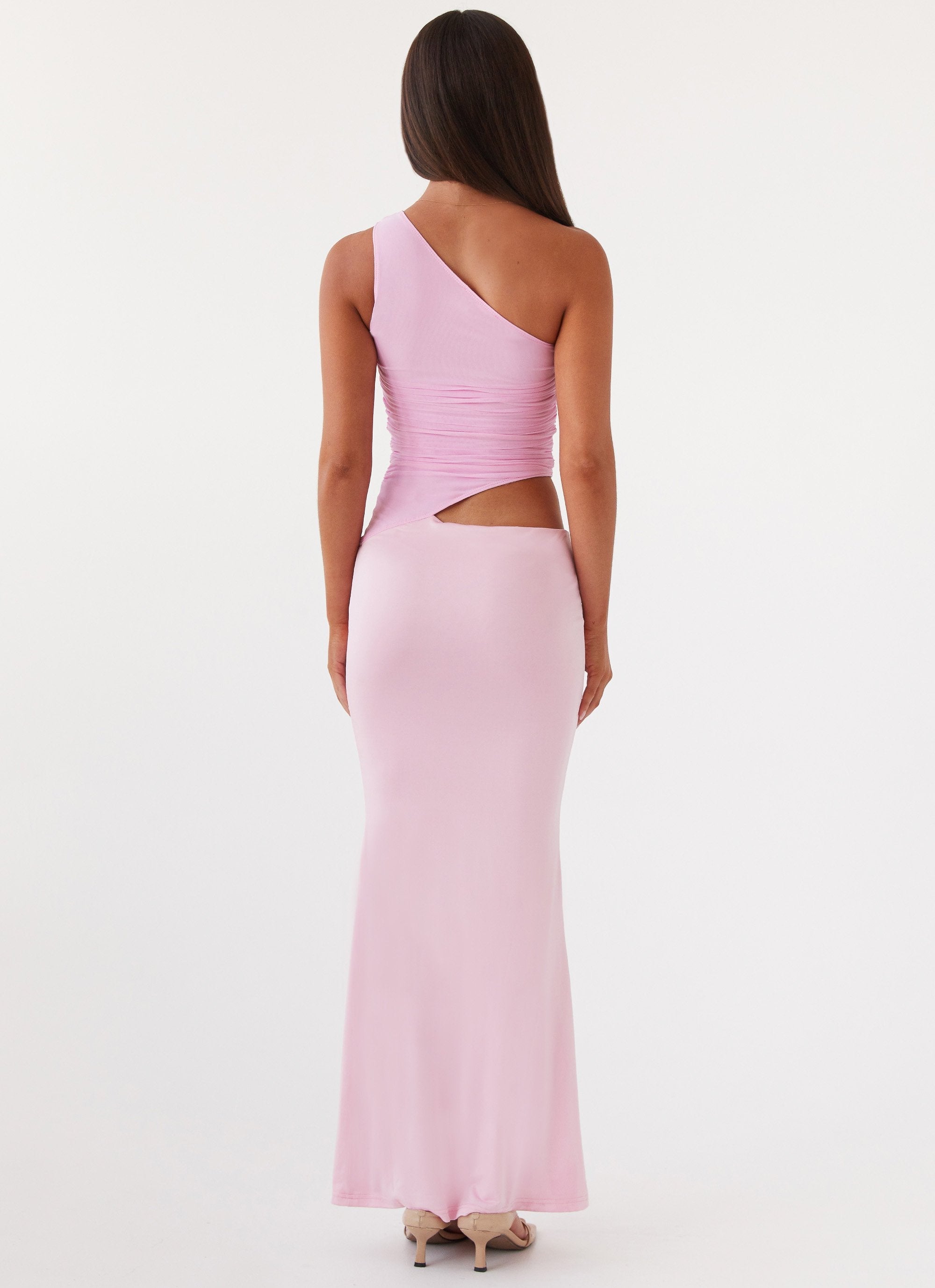 One Shoulder Maxi Dress - LOUVELLI