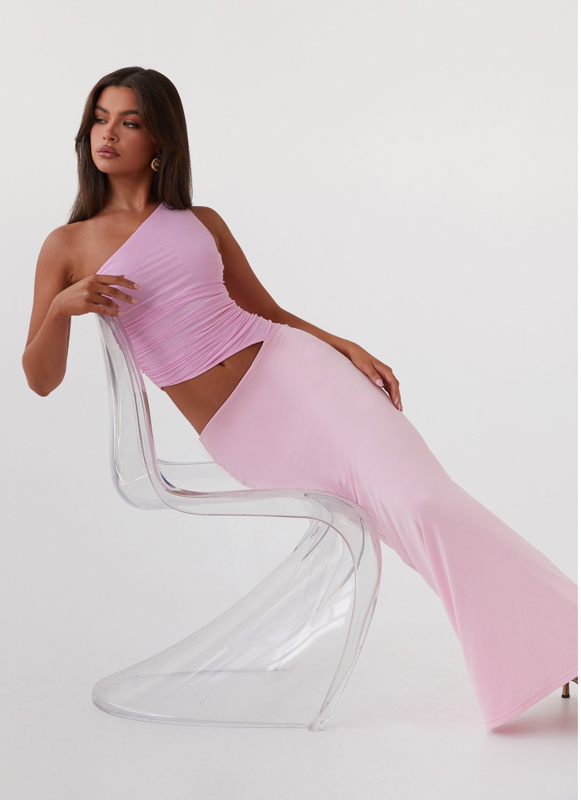 One Shoulder Maxi Dress - LOUVELLI