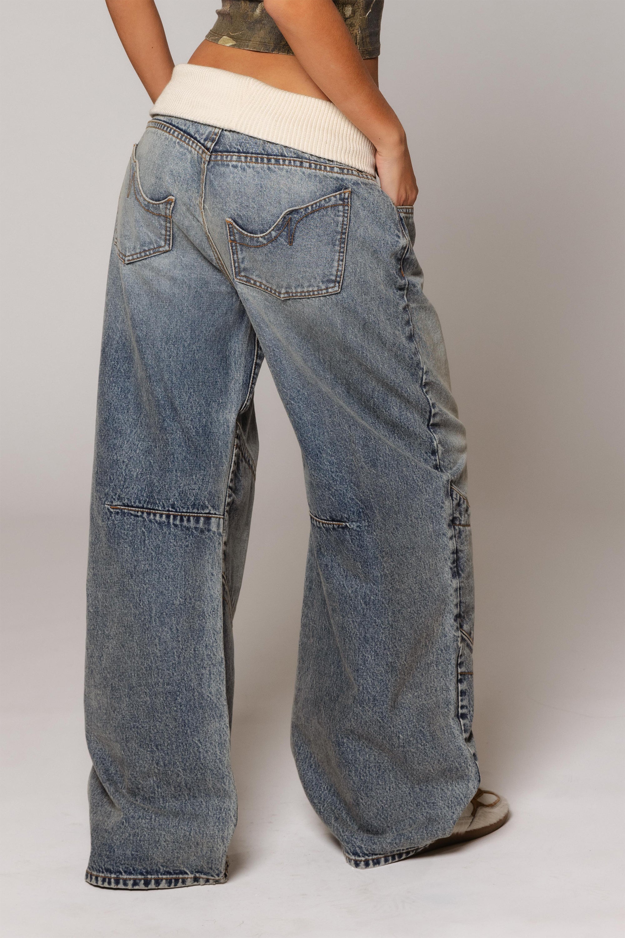 Nova Low Rise Waistband jeans