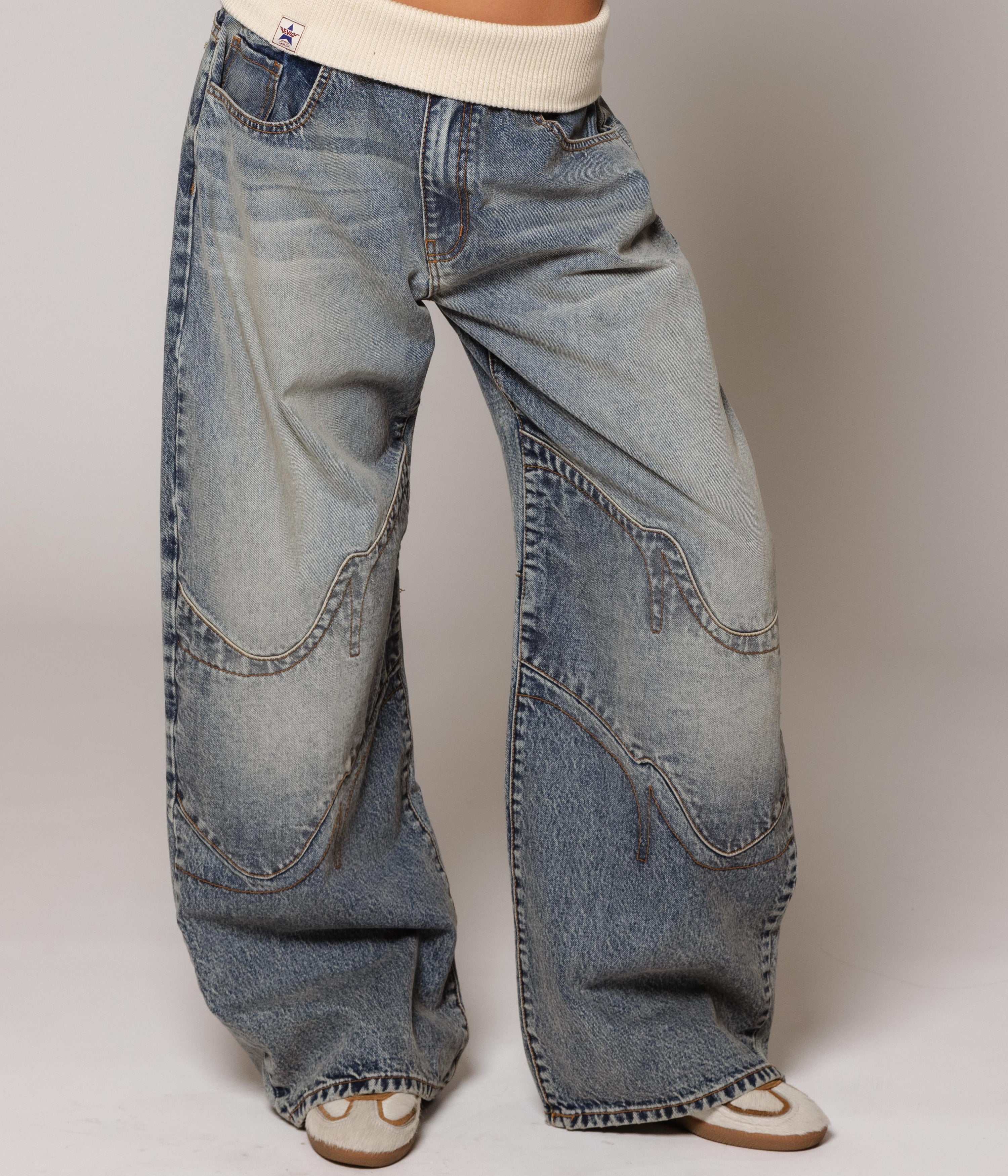 Nova Low Rise Waistband jeans