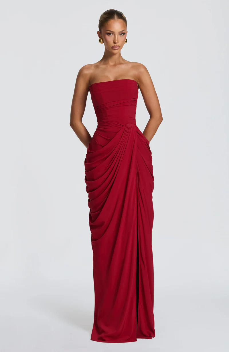 Lina Corset Maxi Dress