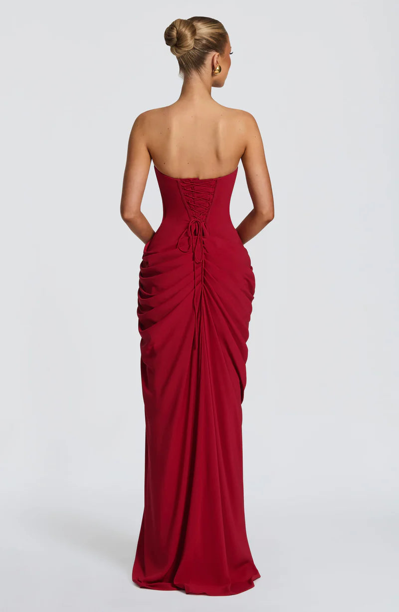 Lina Corset Maxi Dress
