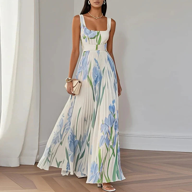 Natalie | Elegant Floral Maxi Dress