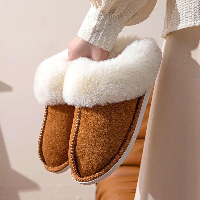 Fluffy Open Slippers - LOUVELLI