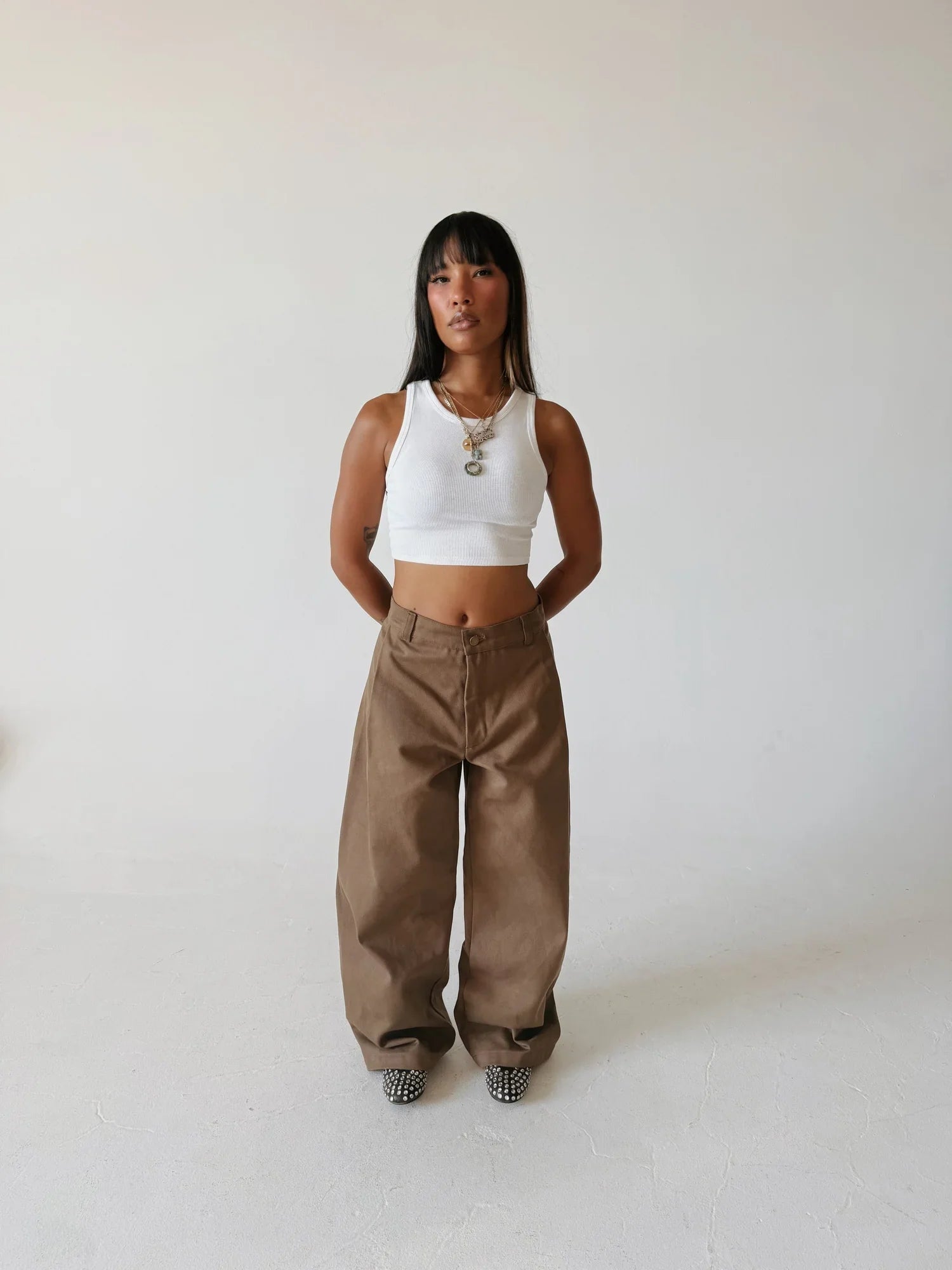 Lisa Double Pleated Trousers