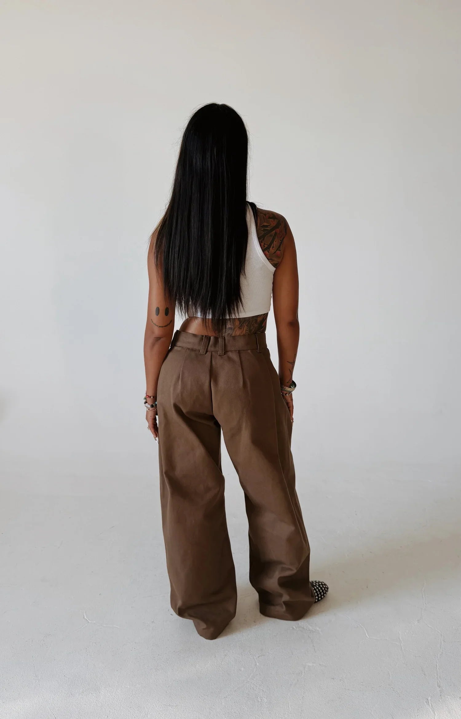 Lisa Double Pleated Trousers
