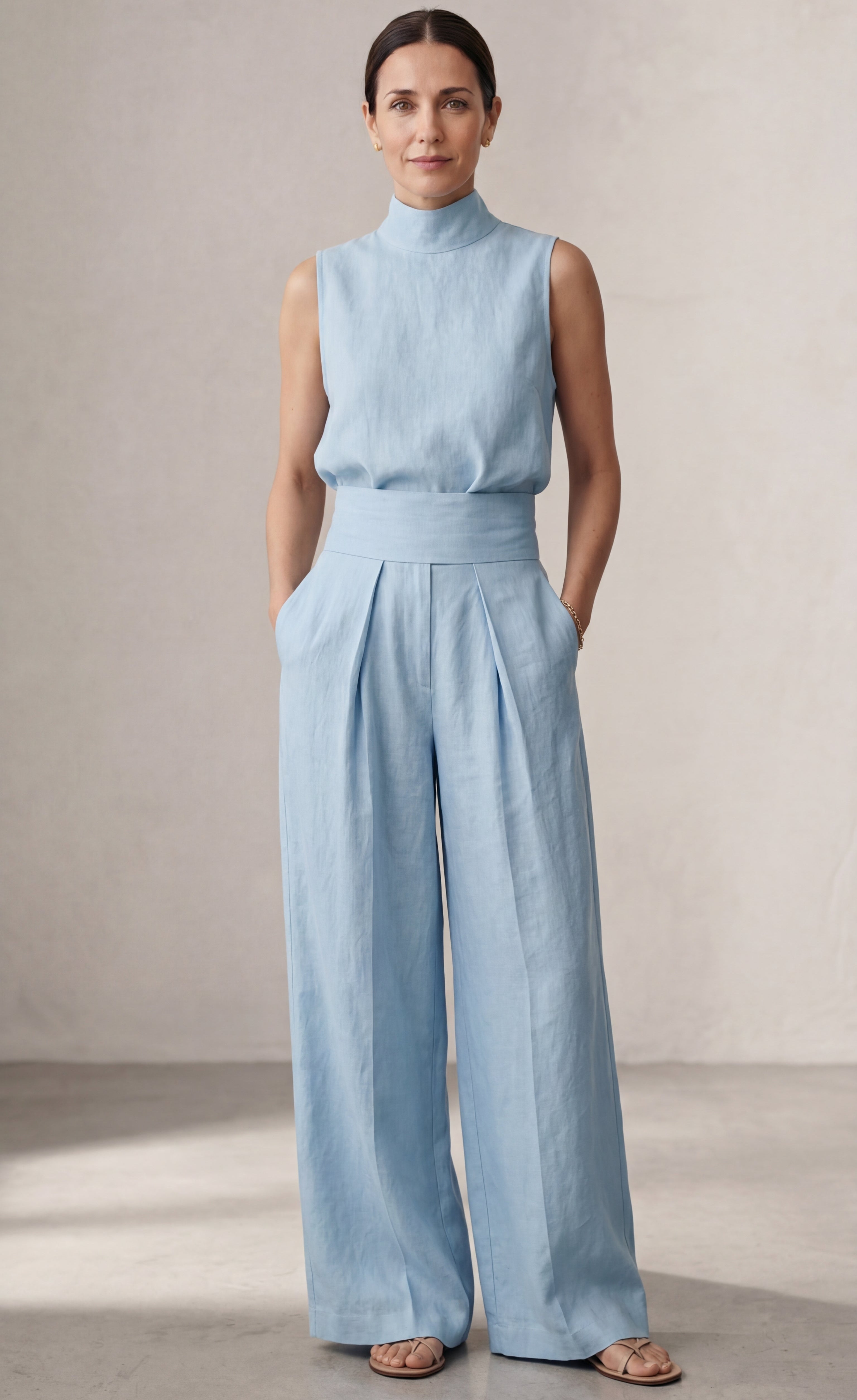 Nancy | Minimalist Linen Set