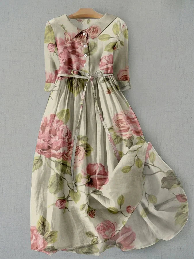 Madeline Elegant Midi Dress