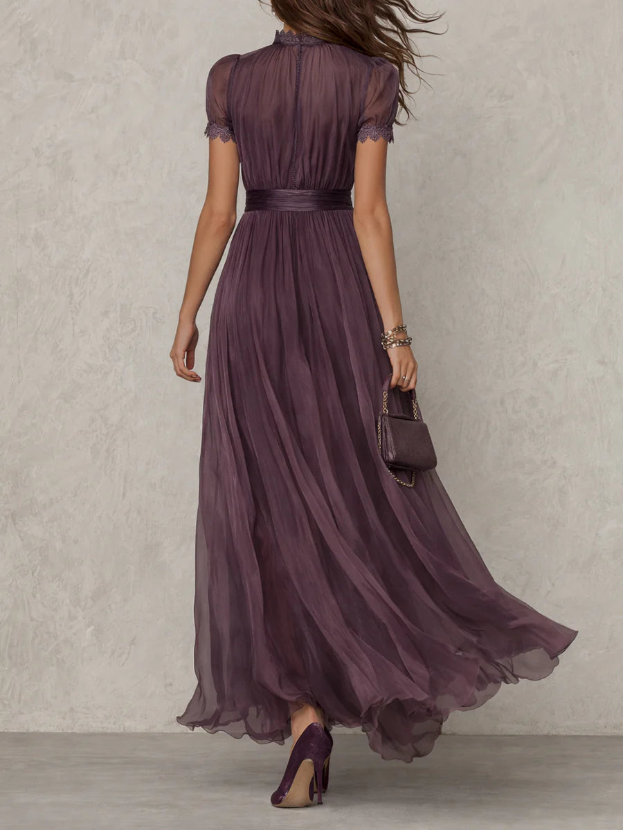 Kayla | Vintage Chiffon Maxi Dress