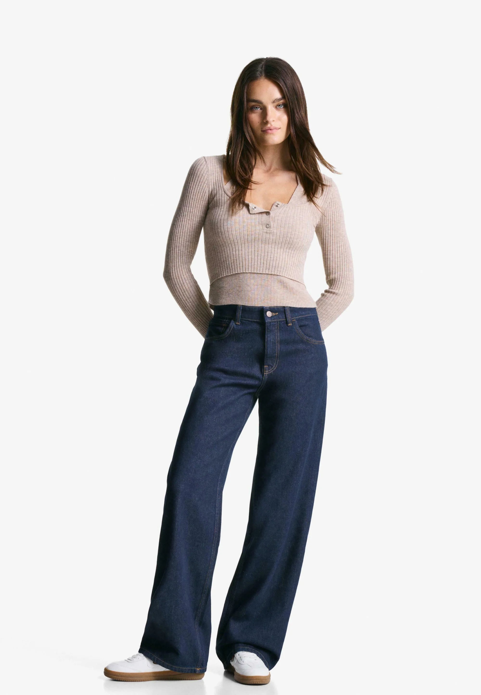 Laura Wide Straight Leg Jeans