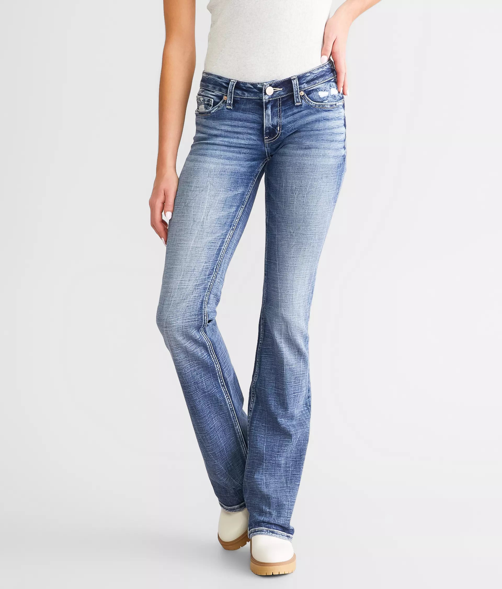 Ellie Low Rise Bootcut Jeans