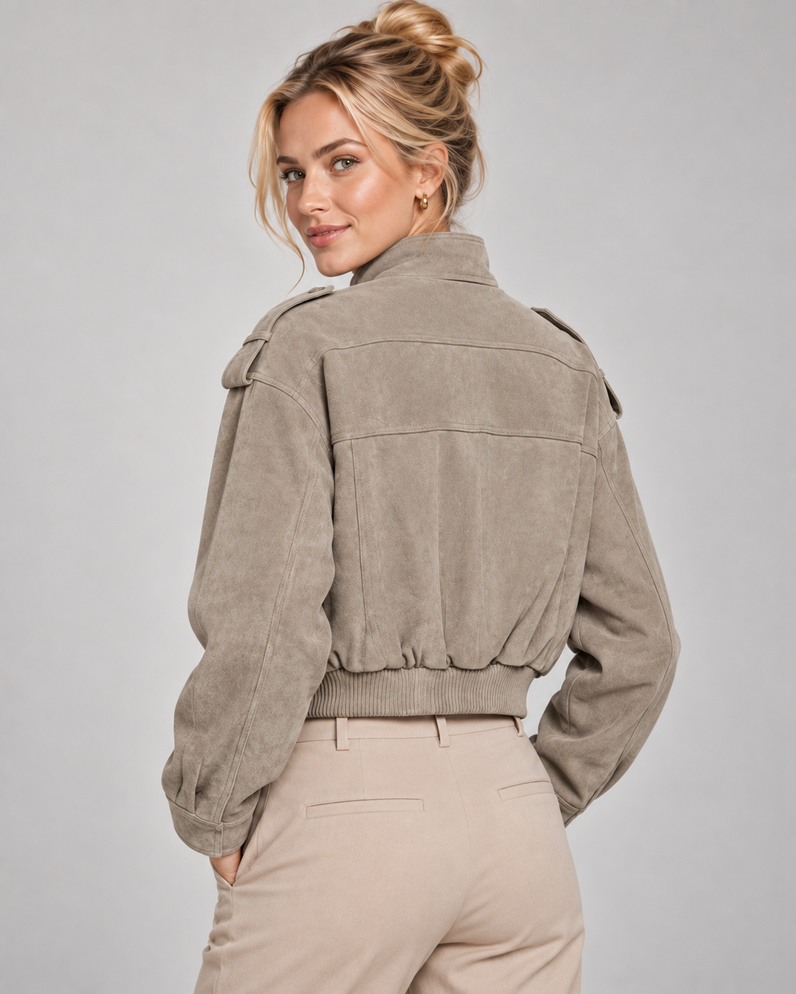 Maya Faux Leather Jacket
