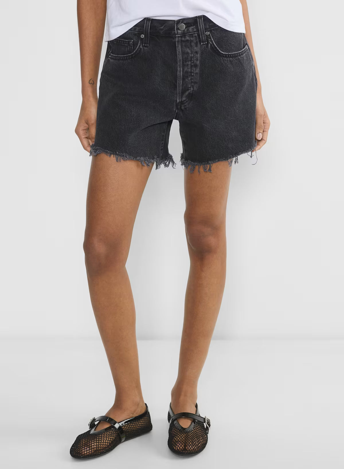 Daryn Distressed Shorts