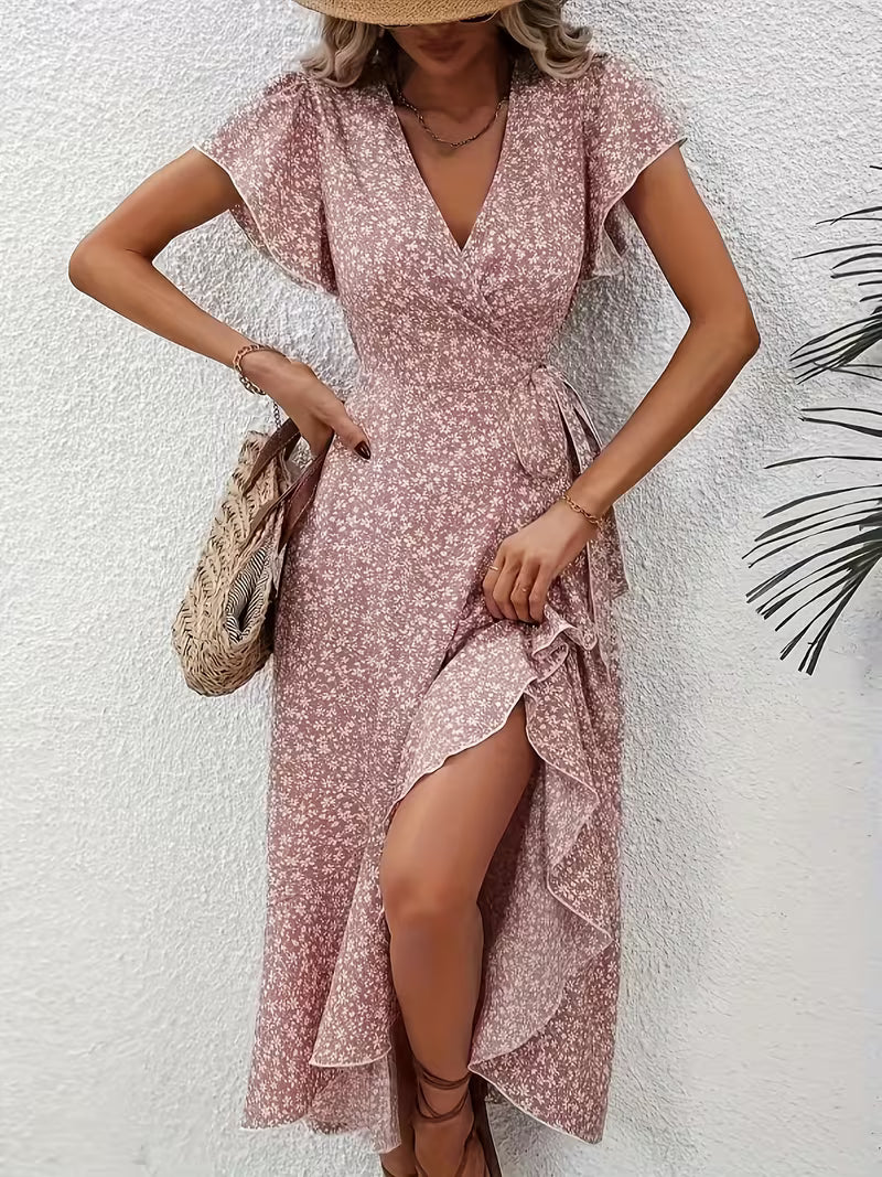 Vanessa | Tummy Covering Wrap Dress
