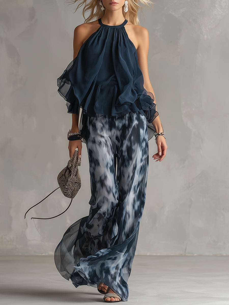 Elsa – Elegant Chiffon Set