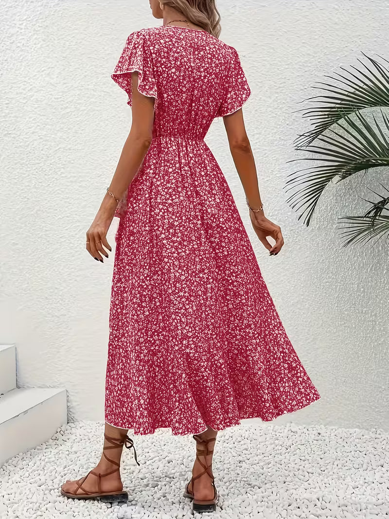 Vanessa | Tummy Covering Wrap Dress