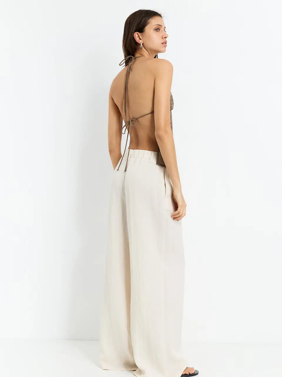Jackie Halter Top Brown