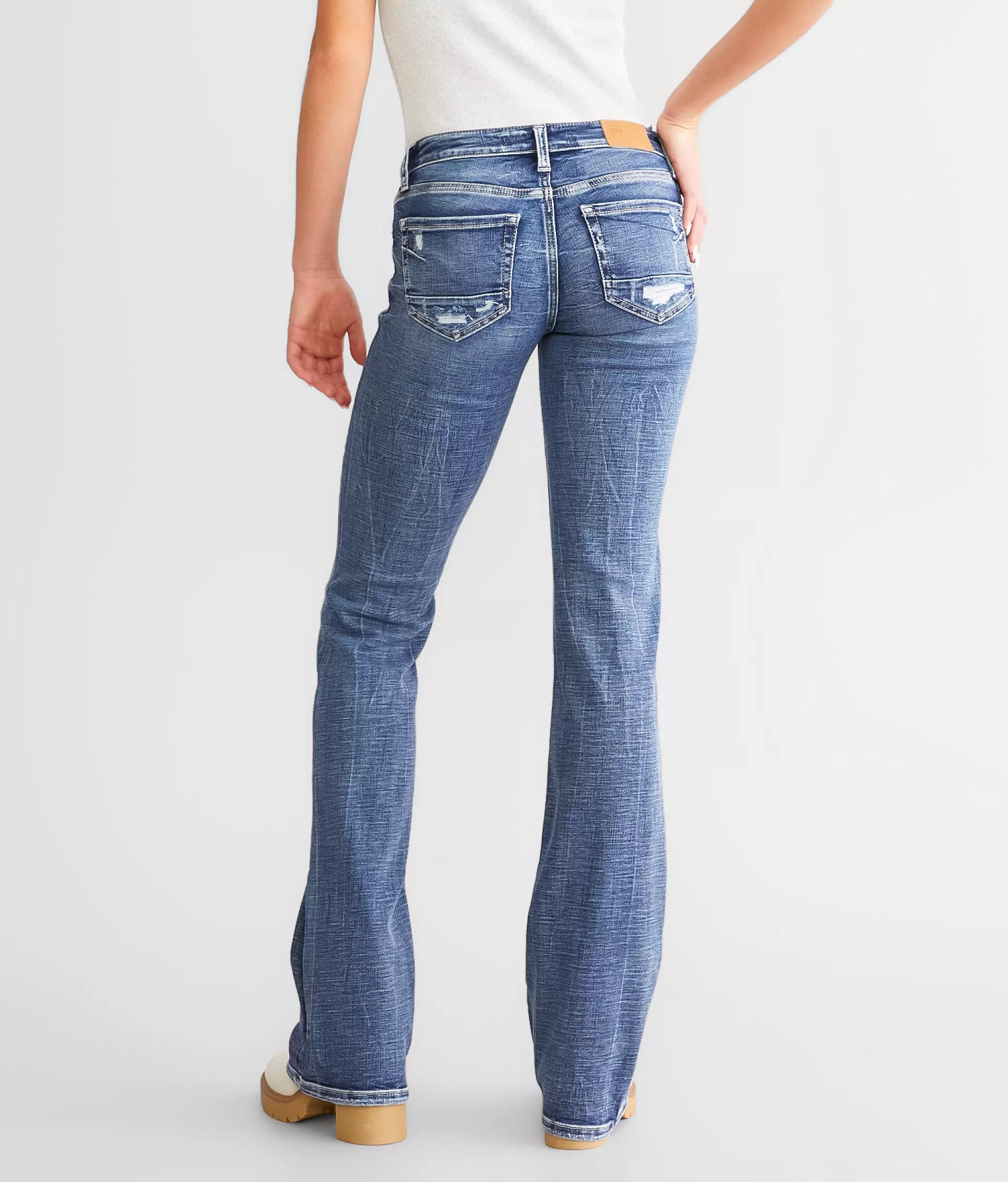 Ellie Low Rise Bootcut Jeans