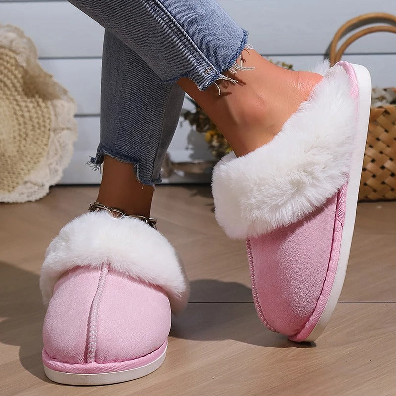 Fluffy Open Slippers - LOUVELLI