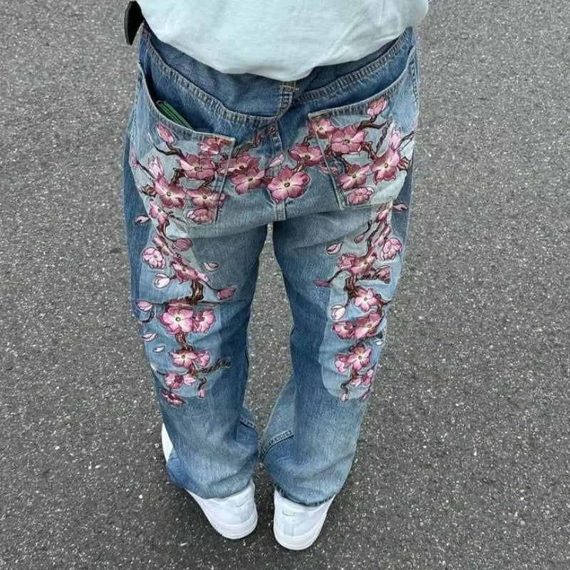 Sakura Blossom Jeans