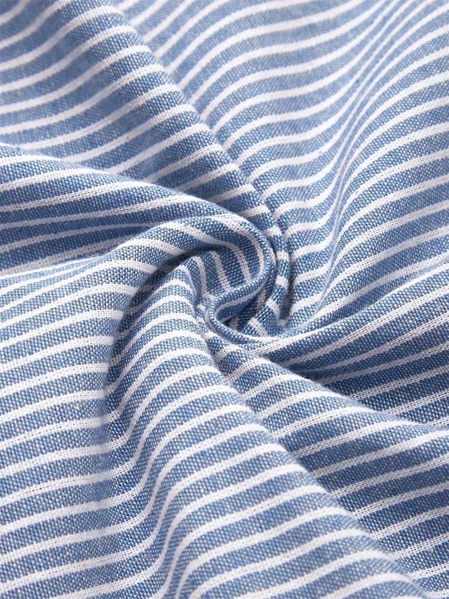 Celine | Striped Midi Dress
