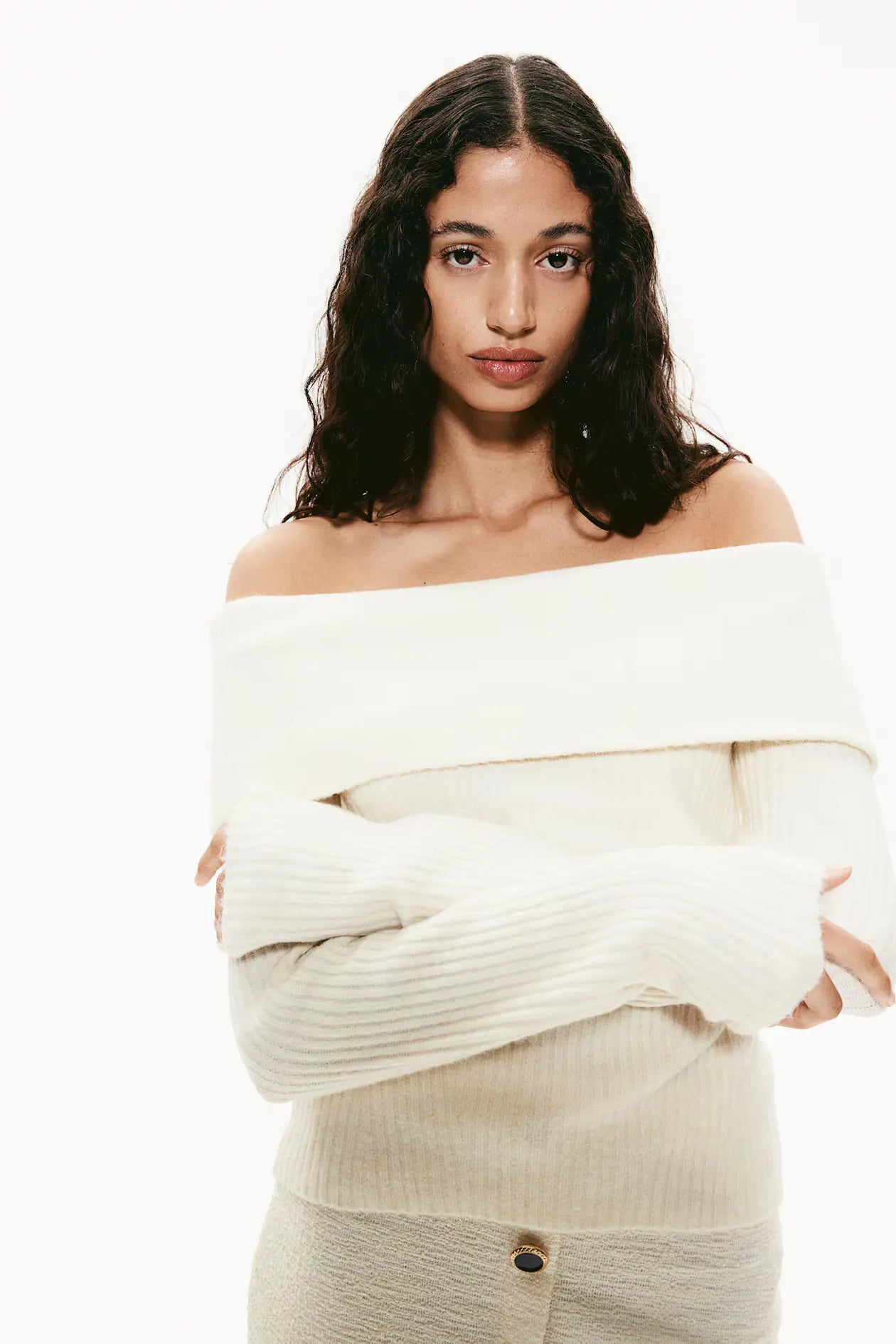 Off the shoulder sweater - LOUVELLI