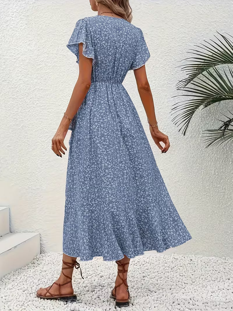 Vanessa | Tummy Covering Wrap Dress