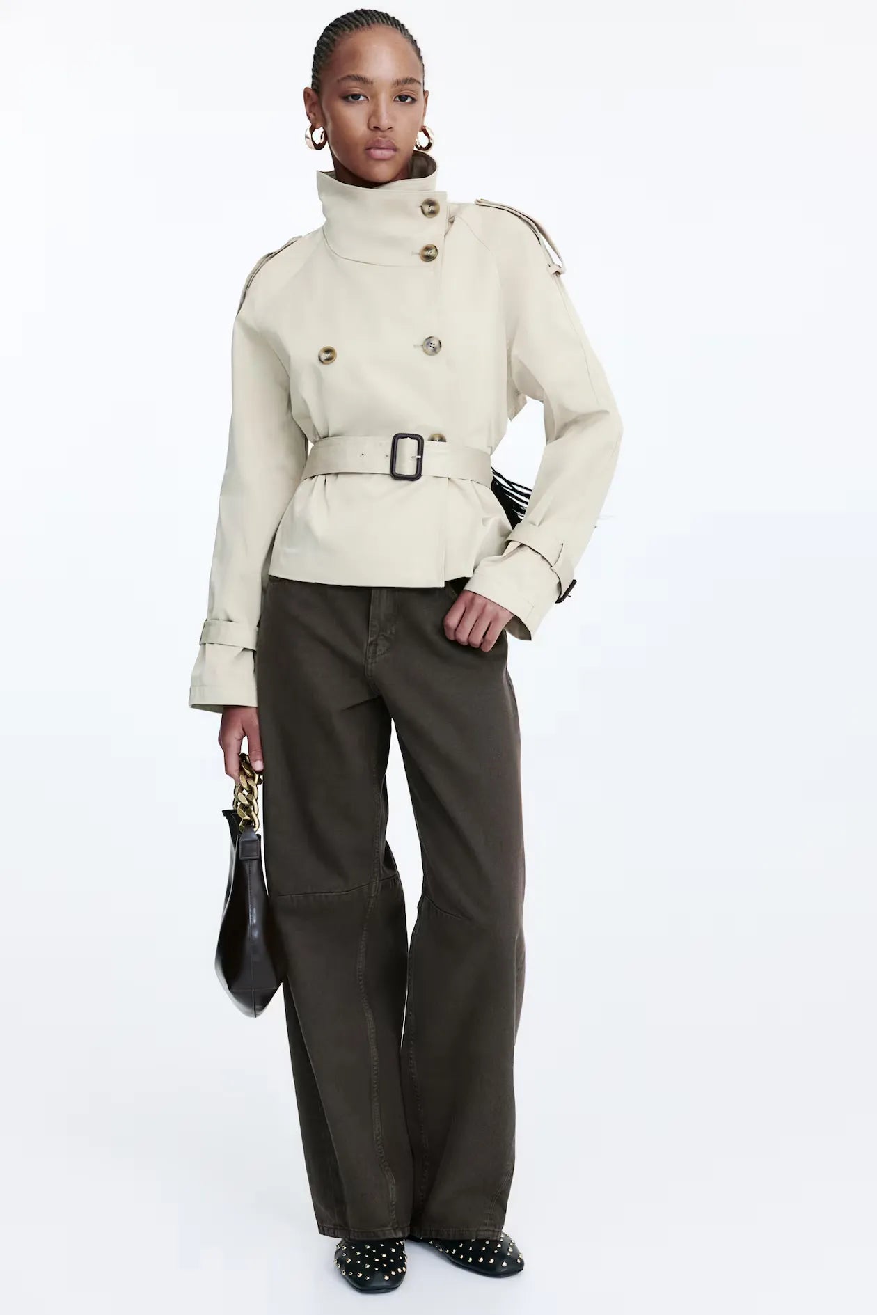 Ivy Luxe Short Trench