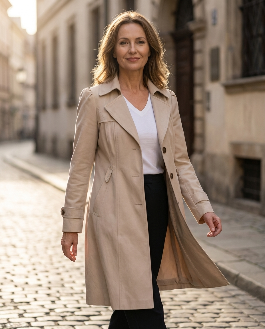 Joan | Elegant Vintage Summer Coat