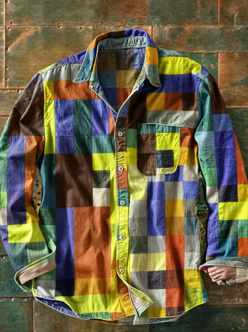 Paul | Patchwork Casual Shirt