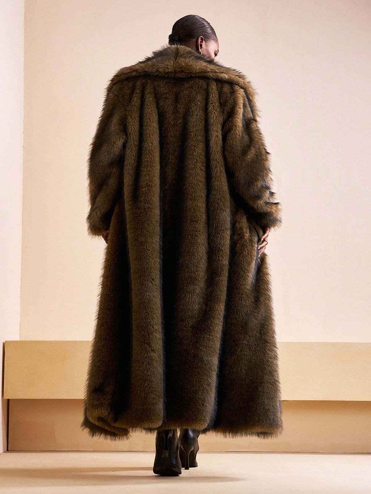 Lauren Faux Fur Coat