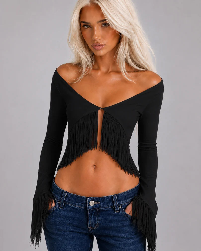 Fiona Fringe Top