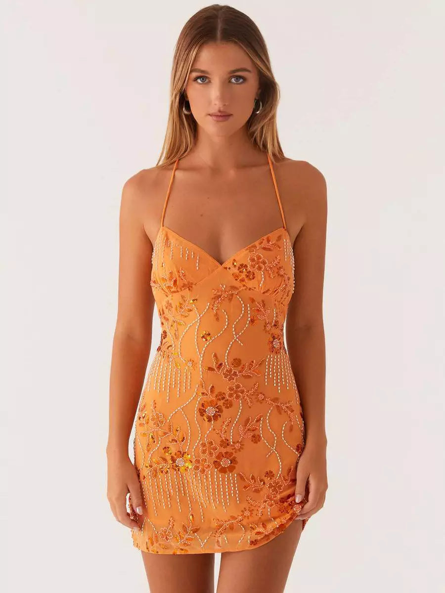 Sabrina Sequin Mini Dress