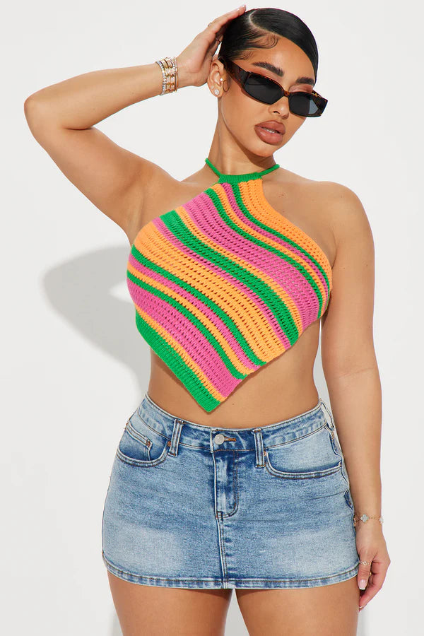 Suzana Crochet Top