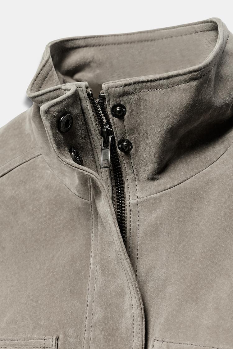 Maya Faux Leather Jacket