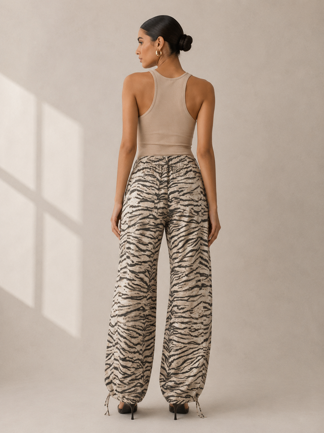 Ciara Animal Print Trousers