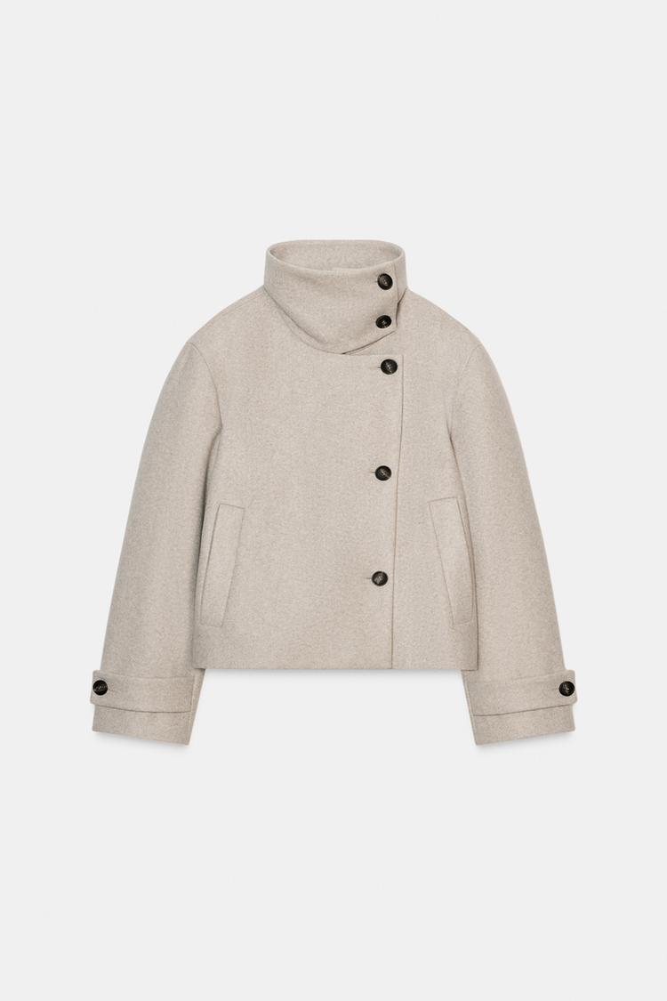 Vilma High Neck Coat