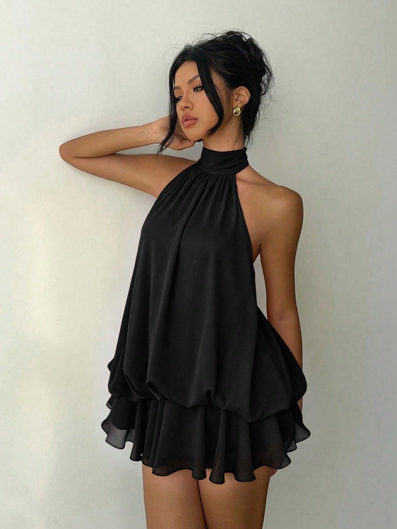 Tara Mini Ruffle Dress
