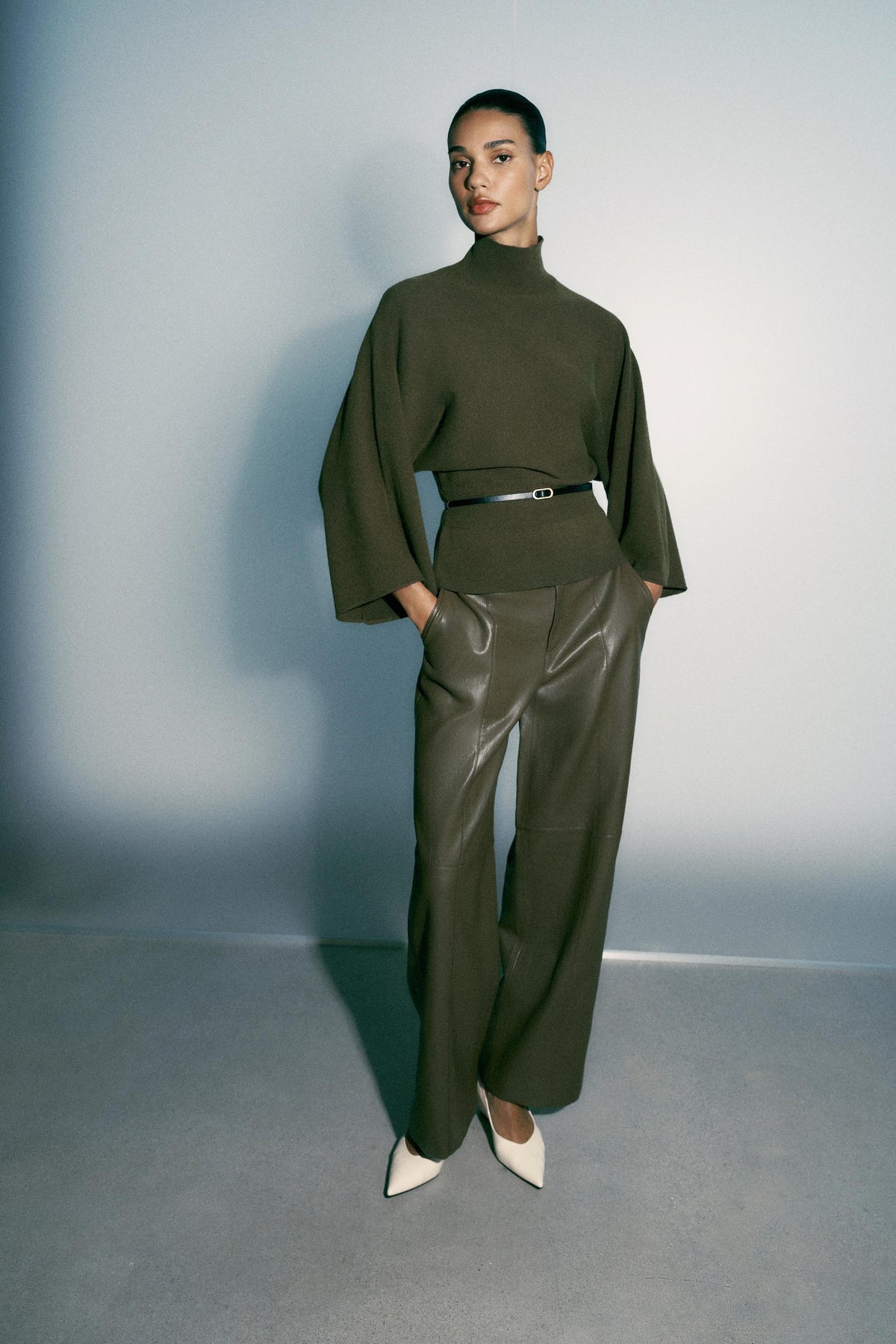 Renee Belted Knit Jumper