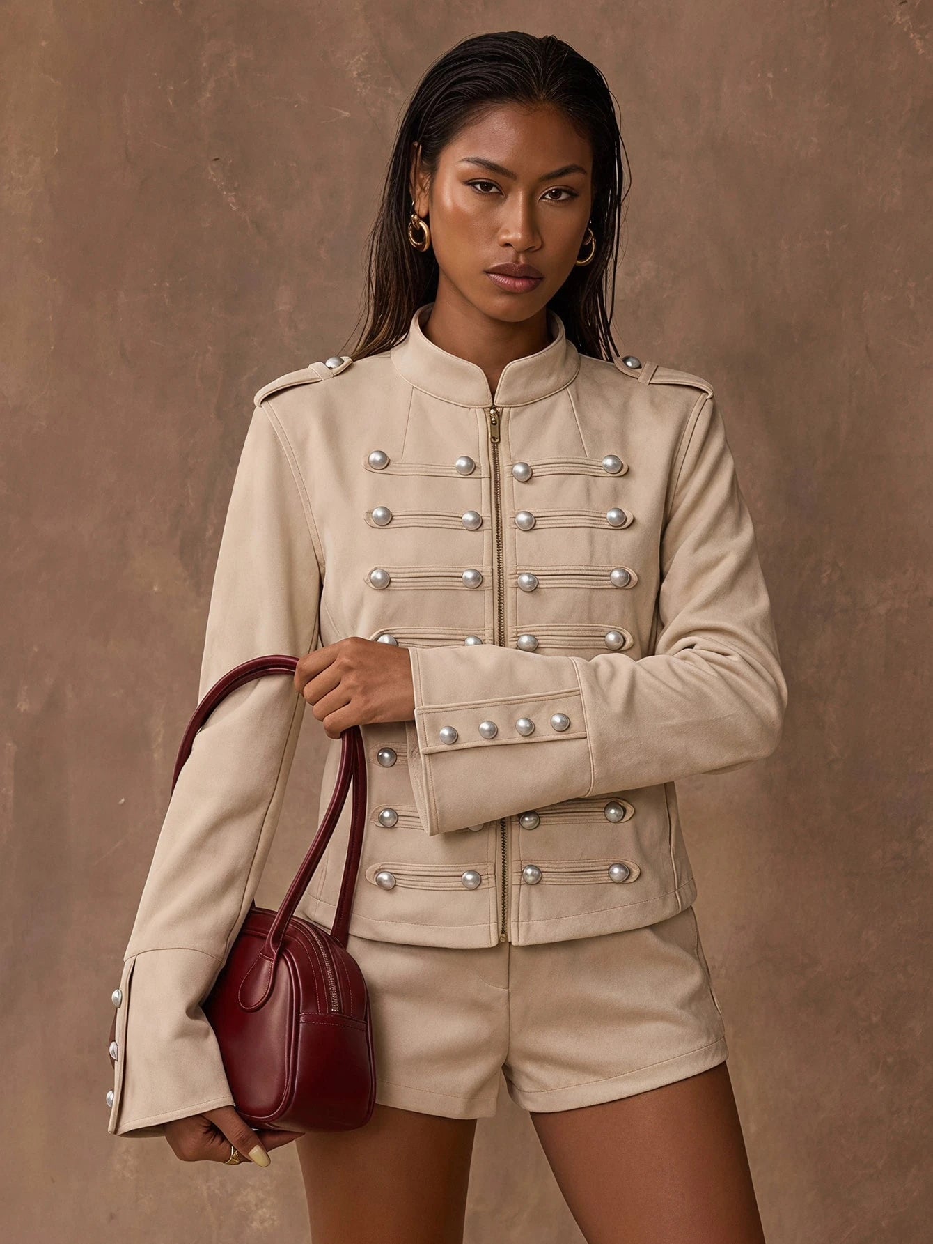 Frida Button Jacket
