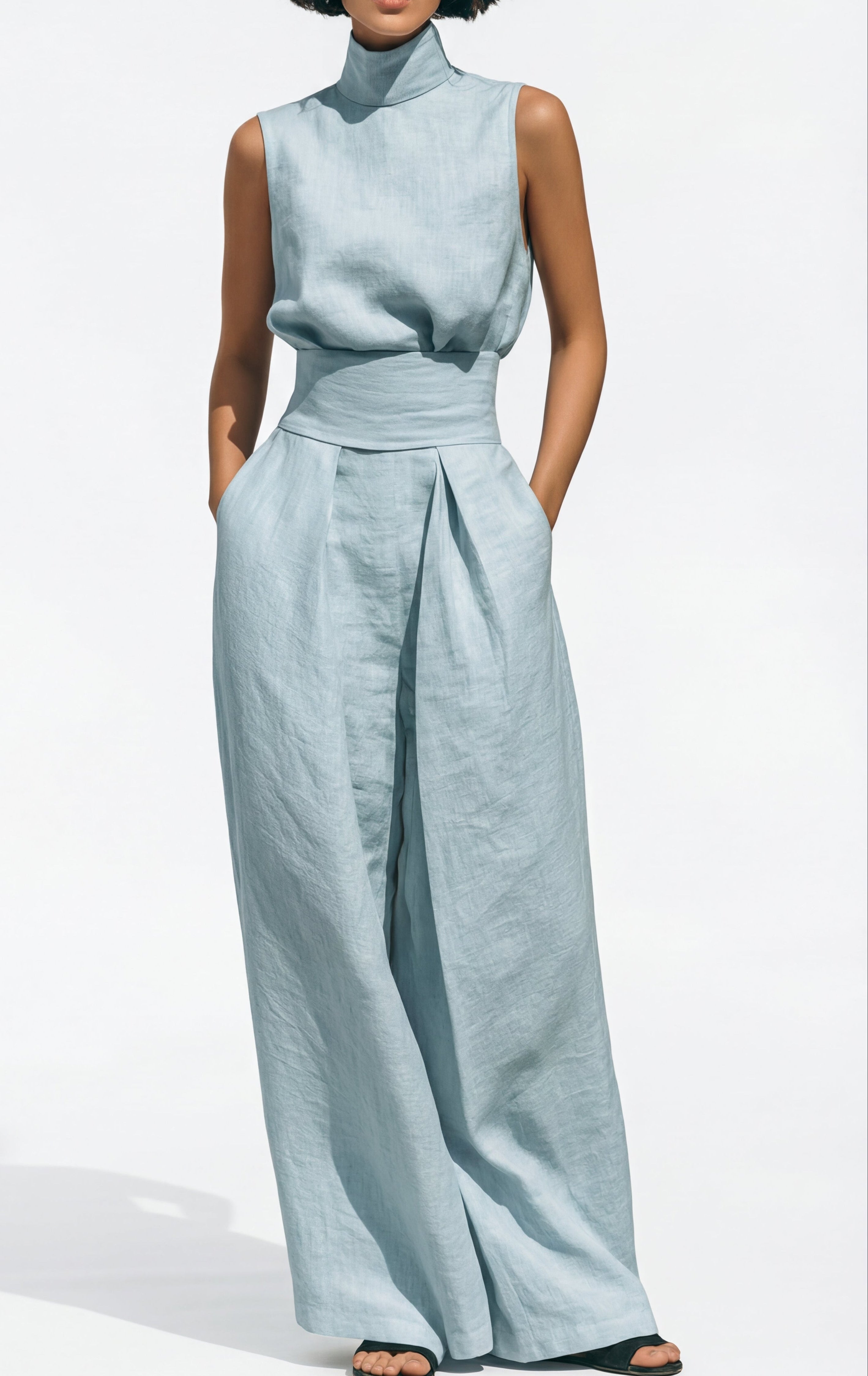 Nancy | Minimalist Linen Set