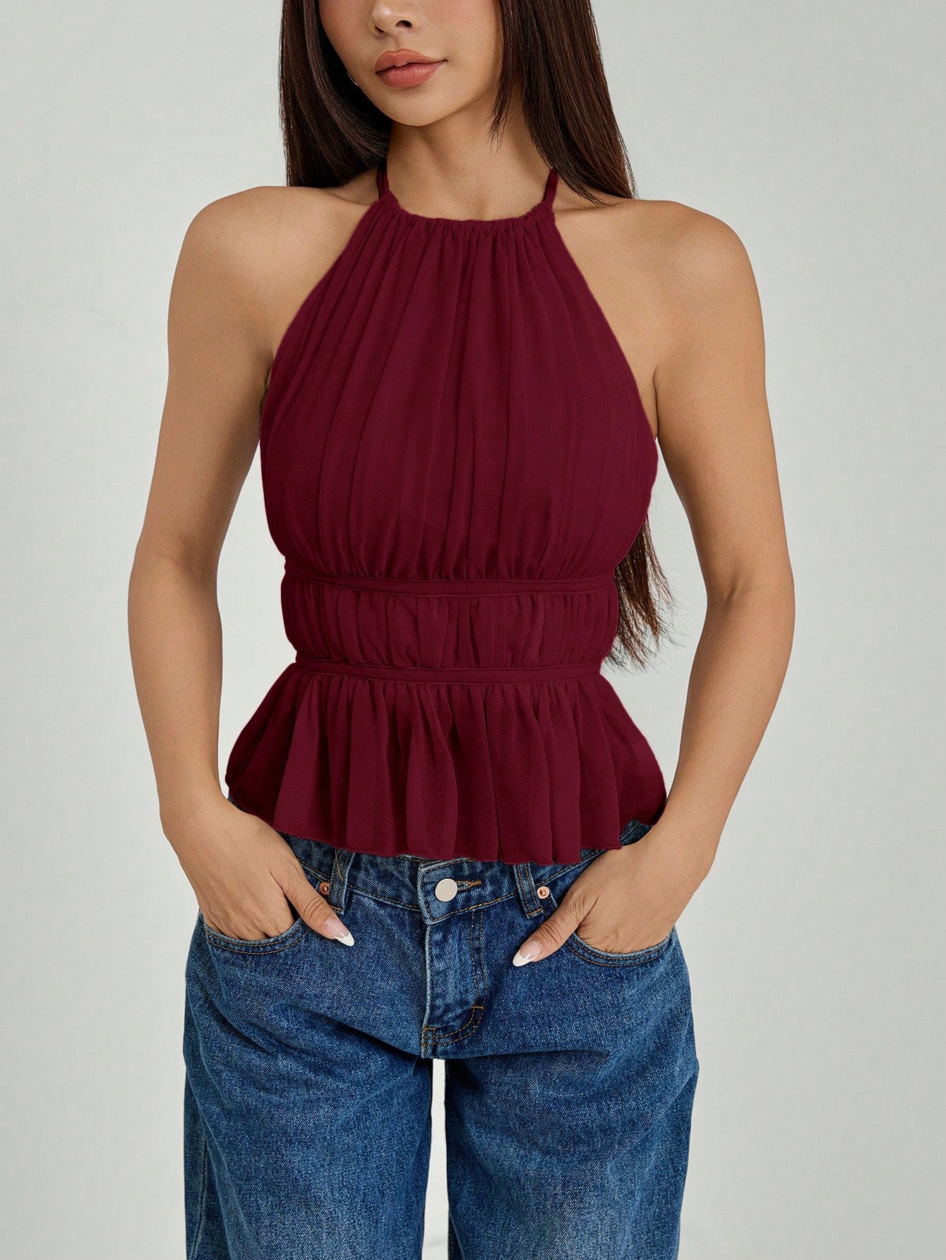Jennifer Backless Top