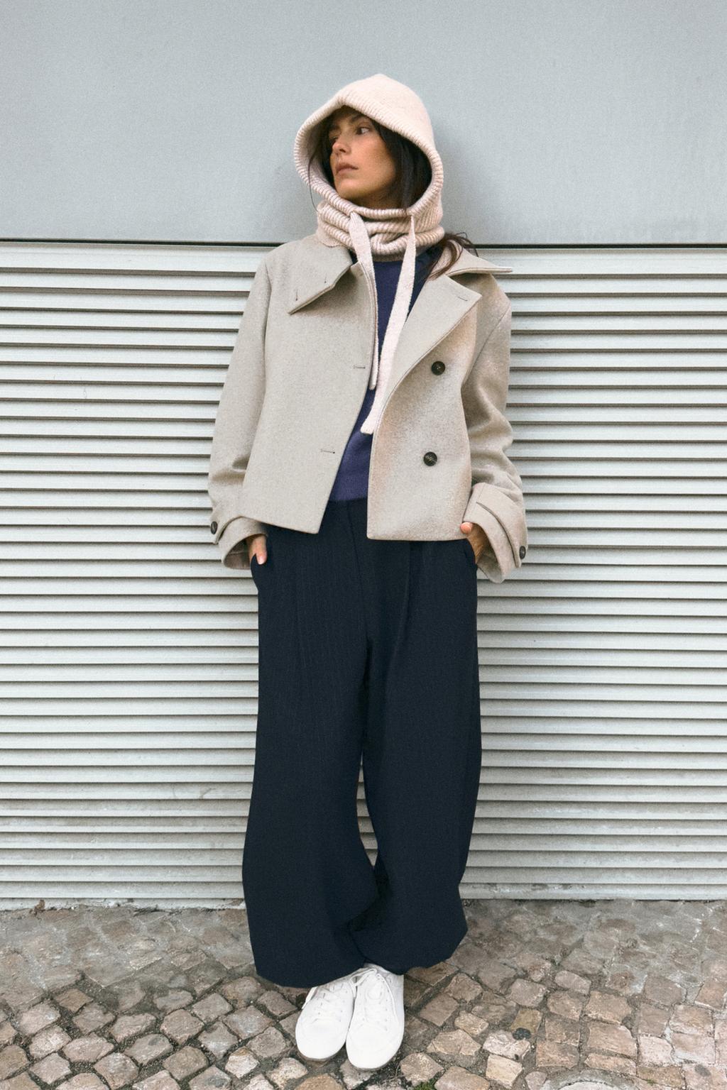 Vilma High Neck Coat