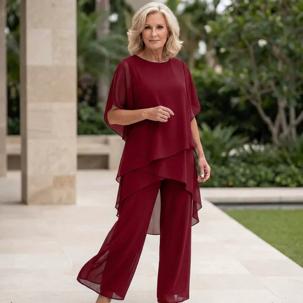 Blair Suit with Draped Pants
