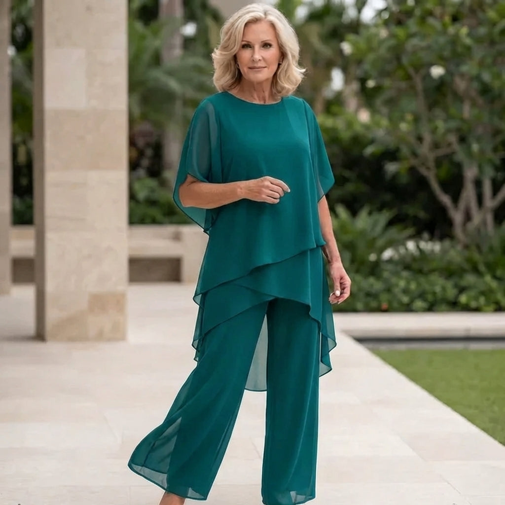 Blair Suit with Draped Pants