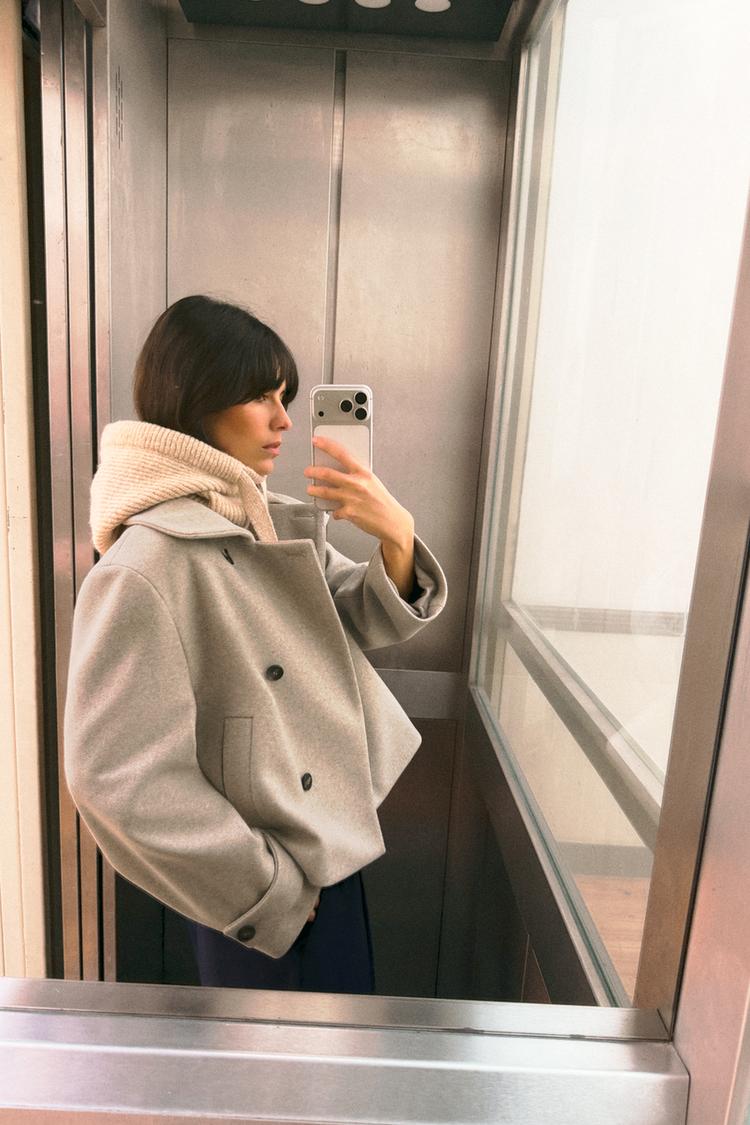 Vilma High Neck Coat