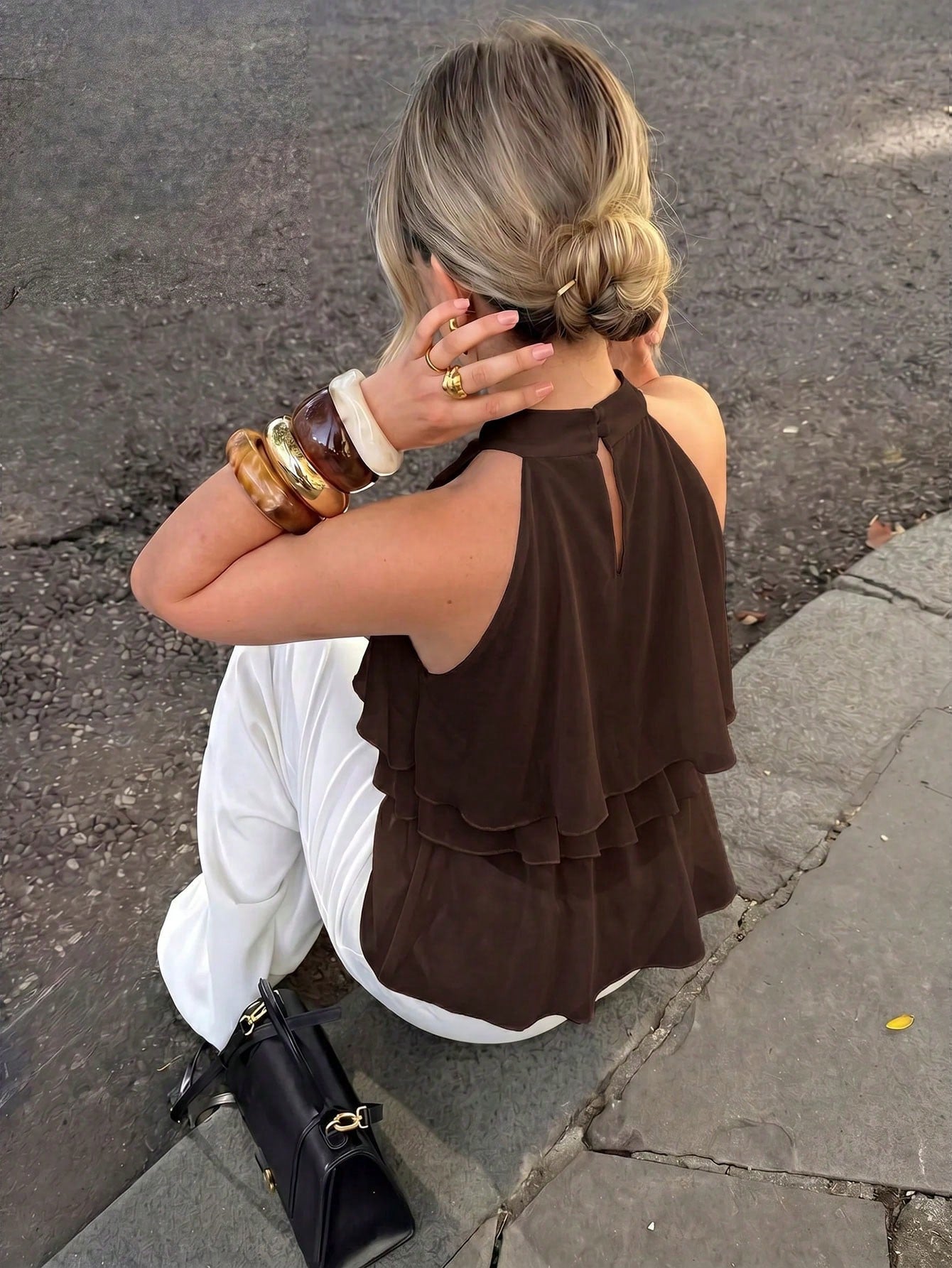 Layla Ruffle Top