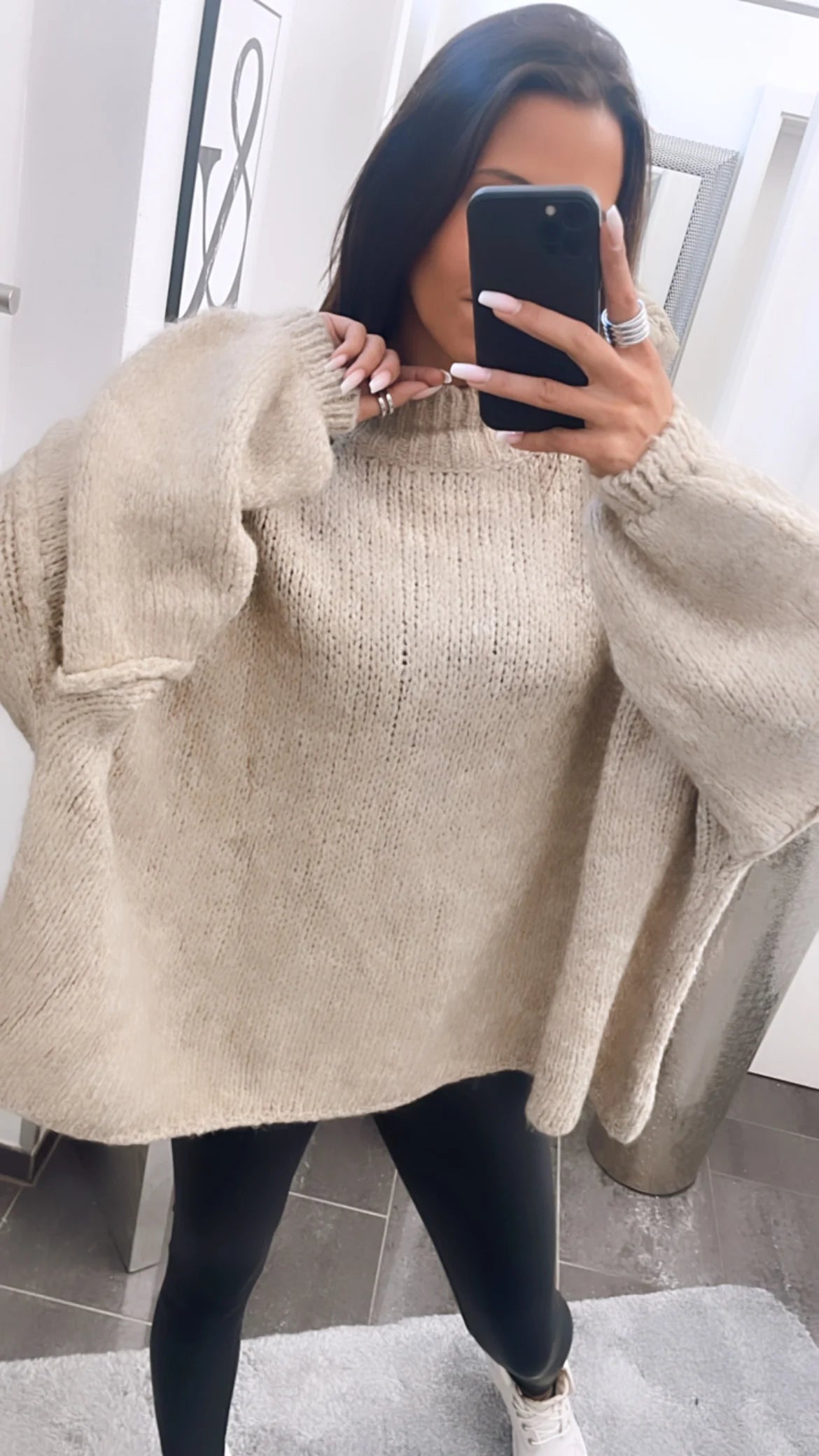 Leyla Oversized Knit Sweater
